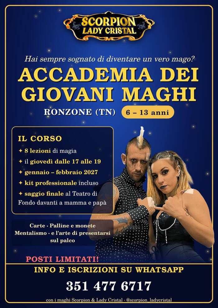 Locandina Accademia dei Giovani Maghi