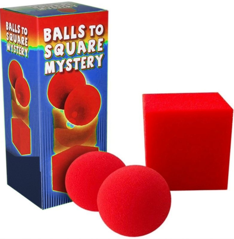 Palline di spugna e cubo – Balls to Square Mystery